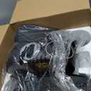 MERACH Under Desk Elliptical Machine, Leg Exerciser While Sitting for Seniors with Remote Control & 12-Speeds, Quiet Portable Electric Seated Pedal Exerciser Machine for Home Office