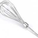Sikawai Stainless Steel Egg Beater/Whisk Attachment for Hand Mixer - Kitchen Mixer Attachments Hand Accessories by Sikawai (KHMPW(8.7in*2.7in))