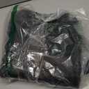 BRIGHTDECK Seat Cushion Winter Potable Seat Cover with Adjustanle Buckle for Full Back and Seat (Black)