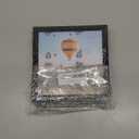 JCJMY 6x6 Picture Frame Set of 5 for Wall Hanging or Tabletop, Wall Mounting Horizontally or Vertically, 6 x 6 Square Wall Gallery Poster Photo Frame with Shatter Resistant Plexiglass, 5 Pack, Black