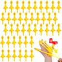 POPLAY 42PCS Flying Chicken Slingshot, Party Favors Treasure Box Toys for Kids, Flicking Rubber Chickens Finger Toys for Birthday Party Activity Gift, Classroom Prizes, Goodie Bag Stuffer
