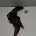 BARSDAR Dark Brown Straight Wrap Ponytail Extension - 26 Inch Long Straight Wrap Around Ponytails for Black Women, Clip in Ponytails Hair Extensions Synthetic Brown Pony Tails Hairpieces