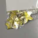 Patelai Glitter Star Garland Banner 2026 Graduation Decor 130 Feet Star Hanging Banner Twinkle Backdrop for Party Birthday Classroom Wedding Supplies(Gold)
