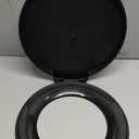 72 HRS Premium Portable Camping Toilet Seat with Lid for 5 Gallon Buckets, Outdoor Camping, Hiking, Emergencies - Perfect for Emergency Preparedness, Backcountry, Car, Boat, Road Trips