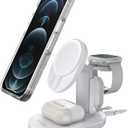 OtterBox 3-in-1 Wireless Charging Station 2.0 for MagSafe - White