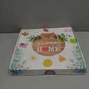 Interchangeable Welcome Home Sign, Seasonal Front Porch Door Decor With 21 Changeable Icons for Halloween /Christmas/Independence Day, Rustic Wood Wreaths Wall Hanger for Housewarming Gift (12in) (Brown)