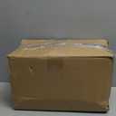 100 Pack 5.8x3.2x8.25 Inch Brown Kraft Paper Gift Bags with Handles - Bulk Small Plain Natural Bags for Birthday Party Favors, Grocery, Retail Shopping, Wedding, Craft, Goody, Takeouts, and Business