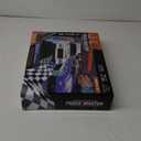 Slot Car Race Track Sets with 4 Slot Cars, Electric Race Car Track Include Slope Circular Overpass Track, Dual Racing Game Featuring Flash Bridge and Pendulum, Gifts Toys for Boys Kids Age 6 7 8-12