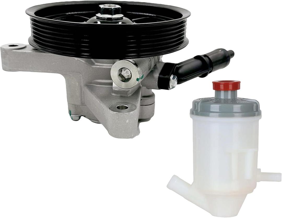 Power Steering Pump with Pulley Reservoir fit for 2005-2008 Honda Pilot 3.5L V6 (21-5441/3R219)