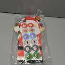 Christmas Treat Bags - 24 Pcs Paper Gift Bags with 24 Stickers, Kraft Goodie Bags for Party Favors, Classroom Giveaways & Seasonal Celebrations