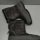 DREAM PAIRS Women's Winter Snow Boots Waterproof Lightweight Warm Fashion Janara Mid Calf Boot,Size 10,Grey