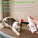 Cat Deterrent & Calming Spray Combo Set  A Behavior Training Aid that Effectively Prevents Scratching and Urine Marking While Relieving Anxiety and Soothing Your Cats Mood, 1.69 fl oz, 2 Packs