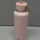 POWCAN 18 oz Water Bottle Insulated: Leakproof, Cold for 24H, CupHodler Friendly, Lid with Straw and Handle, Lightweight, Stainless Steel Water Bottle Kids for Camping, Gift for Girls (Cotton Candy)