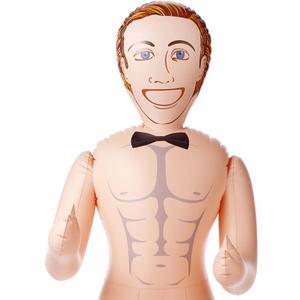 Liliful 59 Inch Blow up Doll Inflatable Bachelorette Party Accessories Halloween Party Props Decoration Daniel Doll