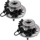 PAROD 2pcs 513273 Front Wheel Hub & Bearing Assembly Compatible with 2008-2016 Chrysler Town & Country, Dodge Grand Caravan, 2009-2014 VW Routan, 5 Lugs w/ABS