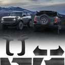 Corner Edge Protector Set Ford Bronco Accessory, Anti Scratch Guards Protector, Corner Guards Trim Cover Compatible for Ford Bronco 2021 2022 2023 2/4 Doors, Black, 6PCS