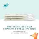 Amazon Brand - Mama Bear Breastmilk Storage Bags, 100 Count