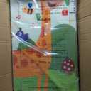 Baby Playpen 79" X 71", LUTIKIANG Play Yard for Babies and Toddlers with Mat, Safety Extra Large Baby Fence Area, Indoor & Outdoor Kids Activity Play Center with Anti-Slip Suckers and Zipper Gate. (Grey)