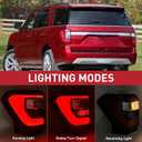 LED Type Tail Light Lamp Assembly Compatible with 2018-2021 Ford Expedition Limited/Platinum/King Ranch Left Driver Side JL1Z-13405-H