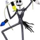 Hallmark Christmas Ornament, Disney Tim Burton's The Nightmare Before Christmas Jack Skellington with String Lights Ornament, Gifts for Disney Fans