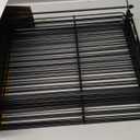 Geesta 4-Tier Upgraded Collapsible Cooling Rack with Adjustable 3 Setting Design Stackable Roasting Cooking Drying Wire Cooling Rack for Cookies Baking Gifts for Women (Black)