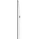 LEPOWER Floor Lamp, Metal Standing Lamp with Adjustable Gooseneck, Heavy Metal Base, Reading Pole Lamp for Office, Silver Floor Lamps for Bedroom, Living Room