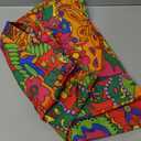 fun shack Men's Hippie Flared Pants, 70s Bell Bottom Costume, Polyester, Medium, Large, M