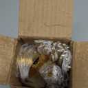 Evanda Gold Silverware Set 60 Piece Service for 12, Titanium Gold Plated Stainless Steel Flatware Set, Knives Forks Spoons Cutlery Set for Wedding, Parties, Birthday, Restauroom, Dishwasher Safe