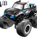 STEMTRON Amphibious Remote Control Car 2.4 1:20 GHz All Terrain Off-Road RC Car Pool Toys Remote Control Boat Gifts for Kids Boys Blue