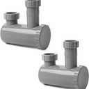 2 Pack Universal Shampoo Bowl Sink Hair-P Trap, Beauty Barber Salon Equipment PVC Material Easy Clean by MoyRetty