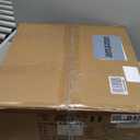 Black Drum Chandelier Gold Drum Shade Chandelier 4-Light Modern Linen 17.75Chandeliers Light Fixture for Dining Room, Bedroom, Kitchen Island, Living Room, E12,Rod Adjustable