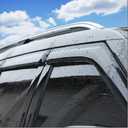 Rainproof Side Window Wind Deflectors for 2000-2005 Buick Lesabre, Tape-on Sun Rain Guard Sets,Nice Looking Window Visors for Cars,Vent Deflector for 00-05 Buick Lesabre 94259