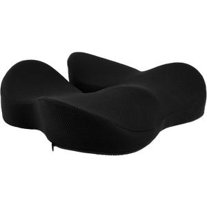 Memory Foam Cushion Well Ventilated Cushion Evenly Supported Stress Relieving Cushion Removable Zip Cover Easy to Clean Memory Foam Cushion Suitable for Office Use.