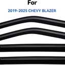 Window Visors Rain Guards for 2019-2026 Chevy Blazer, Out-Channel Window Vent Wind Deflectors Visors Shades for 19 20 21 22 23 24 25 26 Chevy Blazer
