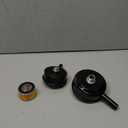 Compressor Air Intake Filter Metal Body 4" Dia - 3/4" & 1/2" MPT with Paper Cartridge (1/2" MPT)
