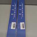 2 x MAXTID Easy to Install 32 Inch Door Draft Stopper - White Foam and Polyester Door Seal