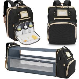 6 in 1 Diaper Bag Backpack with Pad Shower Gifts Travel Bags for Registry Search Boys Girls Bags Newborn Essentials Accessories Stuff Unisex Dad Mom Men's