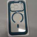 Miracase Magnetic for iPhone 17 Pro Case 6.3" [Compatible with MagSafe] Full-Body Phone Case with Built-in Glass Screen Protector & Camera Control,Drop Proof iPhone 17 Pro Cover, Green