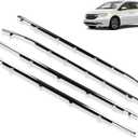 Window Molding Weatherstrip Seal Compatible With 11-17 Odyssey
