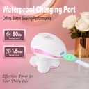 Electric Razors for Women Legs: Rechargeable Body Shaver - Waterproof Wet Dry Hair Remover - Applicable to Facial, Leg, Arm, Bikini Area