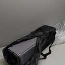 Pamo Babe Portable Crib Baby Playpen with Mattress and Carry Bag Grey
