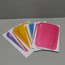 Colorful PVC Floor Stickers Candy Themed Floor Decals Candy Themed Party Decoration for Theme Birthday Party Supplies Halloween Trunk or Treat Car Decorations(60 Pcs,11.8 x 7.9 Inch)