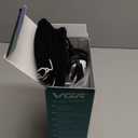 Dual Voltage(100~250V) Mini Hair Dryer Brush with European Plug Adapter for International Travel, Europe Travel Essentials for Women (Black)