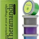 4 Pack Theramandu Therapy Putty Kit (3oz Each)  Hand Putty Physical Therapy for Kids & Adults, Sensory Stress Relief & Hand Muscle Strengthening Exercise Therapy Putty, 4 Different Resistances