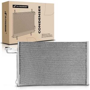 A-Premium Air Conditioning A/C Condenser Compatible with Volvo C30 2008, C70 2006-2008, S40 2004-2008, V50 2005-2008, 1.9L 2.4L 2.5L, Replace# 30647931