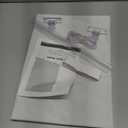 LazBlinds 100% Blackout Roller Shades, No Tools No Drill Cordless Blinds for Windows, Thermal Insulated UV Protection Privacy Window Shades for Bedroom (36''W x 72''H, White)