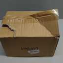 Ribbed Drinking Glasses 8pcs, 12oz and 10oz Glassware, Tumbler Glasses Cup Set for Wedding, Party, Christmas Gift, Clear