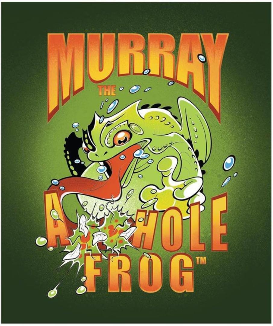 Murray The A**Hole Frog - Set Collection & Destruction Card Game, Manage Insect Swarms & Murray, Age 14+, 3-6 Players, 30-45 Min
