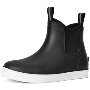 ZCVQX Women's Deck Boots Waterproof Ankle Rain Boots Outdoor Fishing Garden Boots for Women Anti-Slip Lightweight Comfortable Work Shoes Size 8.5