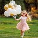 3 x JOYIN 150 Pcs White Balloons, Different Sizes 18 12 10 5 Inch White Latex Balloon Arch Kit with Instruction for Birthday Decoration Party Graduation Wedding Holiday